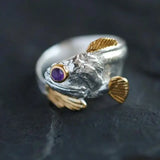 Egyptian Gods Horus Anubis Pharaoh Totem Ring