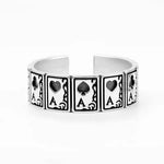 Egyptian Gods Horus Anubis Pharaoh Totem Ring