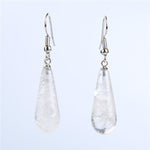 Earrings Natural Stones Crystals | Earrings Women Natural Stone - New Women Jewelry