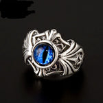 Egyptian Gods Horus Anubis Pharaoh Totem Ring