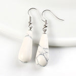 Earrings Natural Stones Crystals | Earrings Women Natural Stone - New Women Jewelry